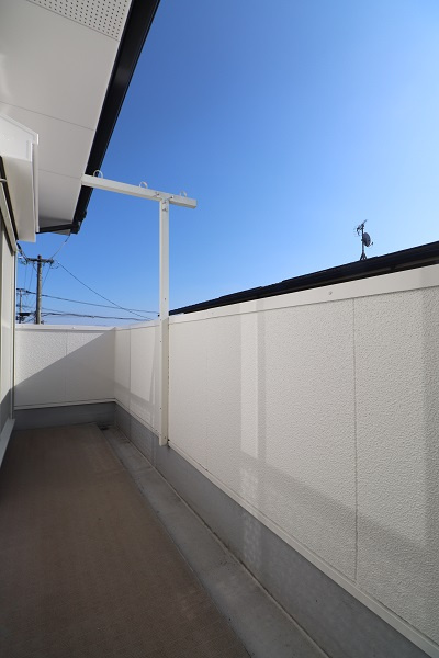 グレース小森野のバルコニー