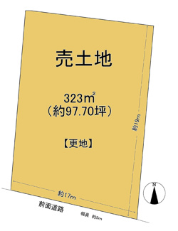 【土地図】 | 高島市今津町桂740-26　売土地