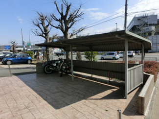 【その他共用部分】 | サニーフラット三ツ沢　バイク置場