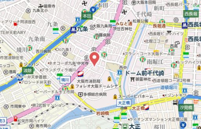 【地図】 | アドバンス大阪ドーム前