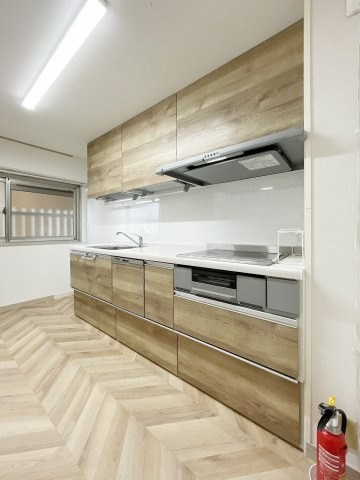 スターハイツ住吉川のキッチン|お料理しやすいキッチンです