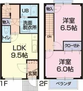 Branche福泉B　　　刈谷市近郊の賃貸はクラスホームの間取り