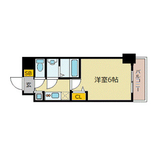 【間取り】 | プレサンス江戸堀