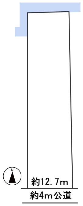 ６４３０３　羽島郡笠松町長池土地の区画図