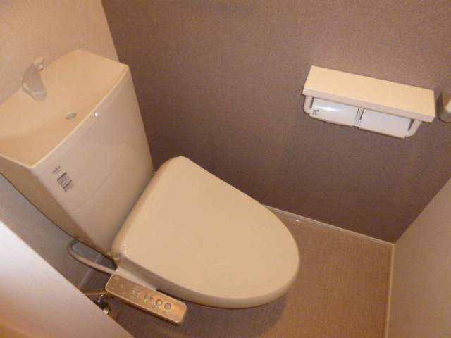 コンフォート神田Ｂのトイレ|温水洗浄便座