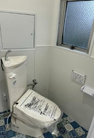 大阪市城東区野江３丁目の事務所のトイレ