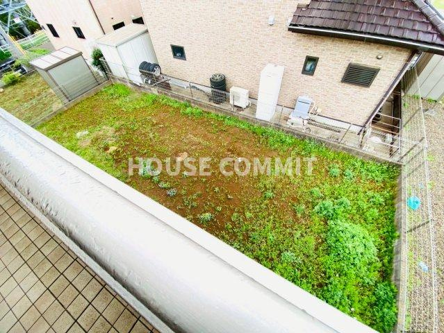 富里市七栄中古戸建の庭