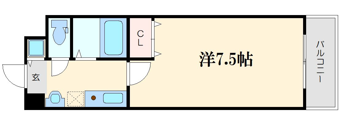 ルフォン今里の間取り