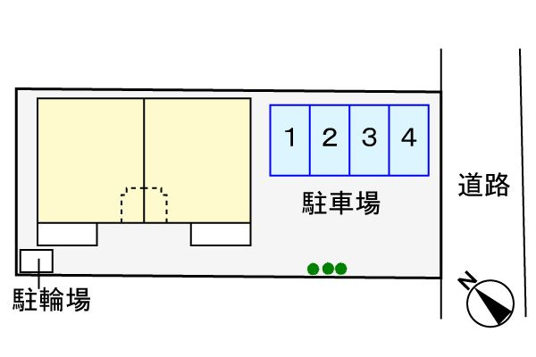 オベリスクの駐車場