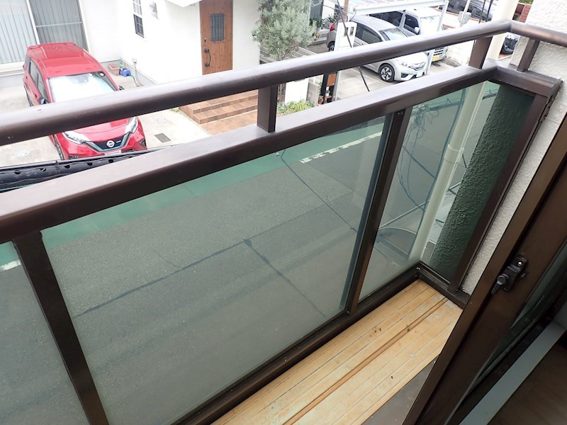 サン明石のバルコニー