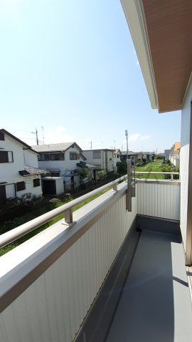 入間市扇台6丁目・全1棟　新築未入居一戸建　～LDK吹抜け～のバルコニー