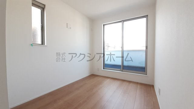 入間市扇台6丁目・全1棟　新築未入居一戸建　～LDK吹抜け～の子供部屋|2階洋室4.5帖(北側)