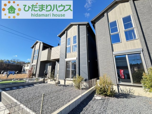 東松山市山崎町　未入居物件　タマタウン　02の外観|スタイリッシュでお洒落な外観です！
