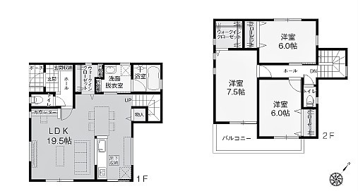 川口市安行原　新築戸建　A号棟