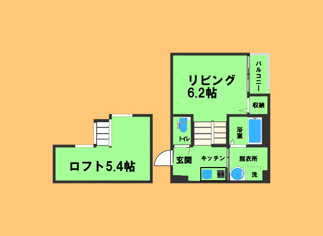 ネクストステージ上飯田の間取り