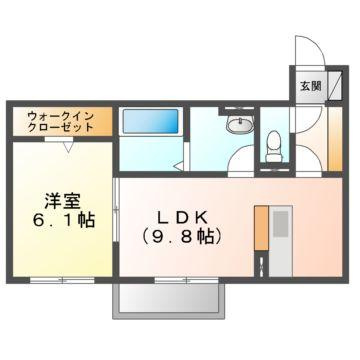 グランソレイユの間取り