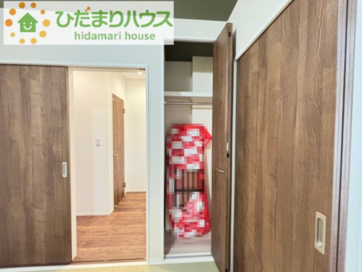 東松山市山崎町　　タマタウン　03の収納|収納場所に困る掃除機や掃除用具はココへ！！
