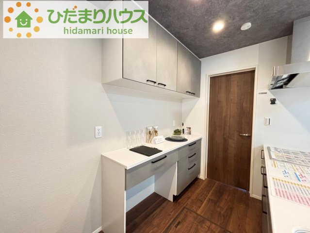 東松山市山崎町　　タマタウン　03の設備|おしゃれなカップボード付きのお住まいです！！