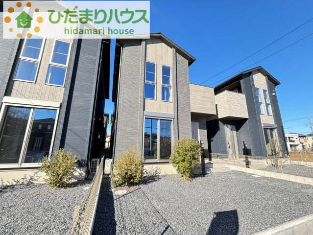東松山市山崎町　　タマタウン　03の外観|デザイナーズのようなお洒落な外観です。