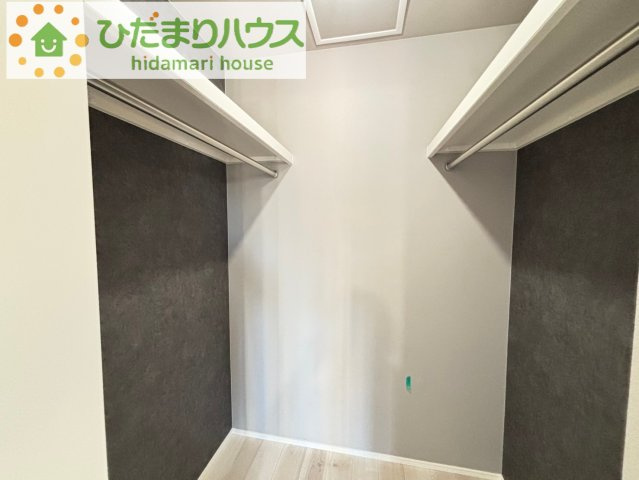 東松山市山崎町　　タマタウン　03の収納|ウォークインクローゼットで収納上手になっちゃう!