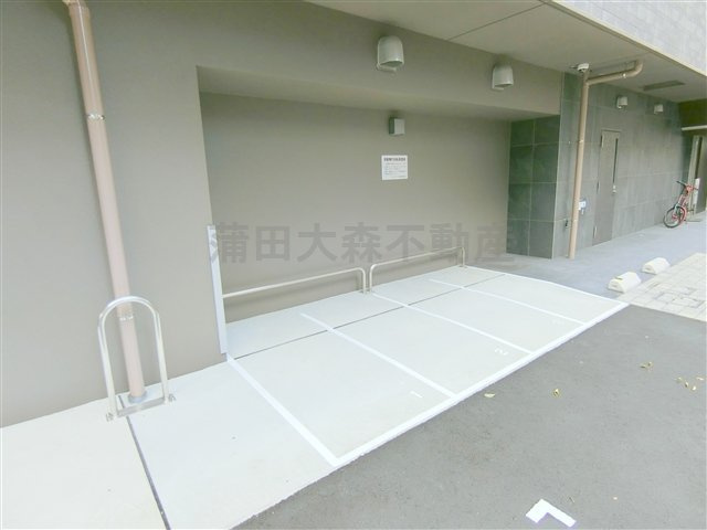デュオステージ蒲田のその他共用部分|敷地内内バイク置き場　空き状況等詳細はお問合せください。