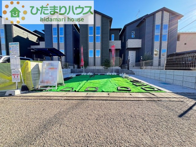 東松山市山崎町　未入居物件　タマタウン　07の駐車場|並列2台駐車可能な広々駐車スペース！！