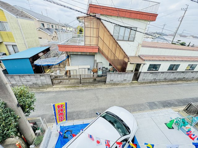 三郷市番匠免１丁目新築戸建（番匠免23-1期）の展望|バルコニーより道路側眺望