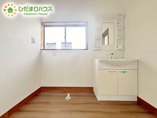 【独立洗面台】 | ひたちなか市八幡町　中古戸建 | 洗面からお化粧まで！忙しい朝の準備にぴったりな洗髪洗面化粧台付き(^^♪