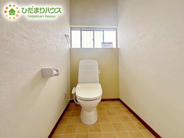 【トイレ】 | ひたちなか市八幡町　中古戸建 | 節水できるトイレで、少ないお水でもしっかりと洗浄してくれます！