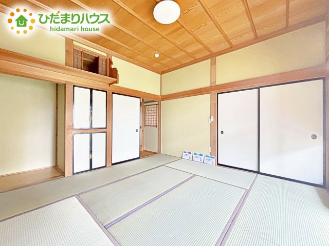 【和室】 | ひたちなか市八幡町　中古戸建 | 赤ちゃんスペースや客間など、多彩な用途で使用できる和室☆