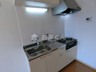 【キッチン】 | レバンス高取 | 二口ガスコンロ付きキッチン