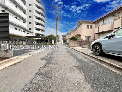 【前面道路含む現地写真】 | －独占公開－練馬区関町北3丁目　売地　限定1区画