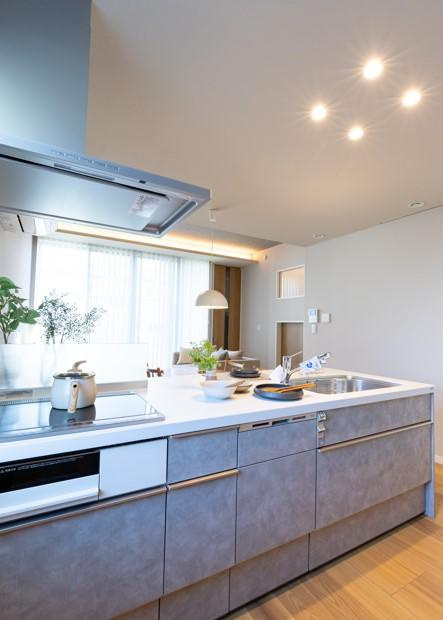 下野市仁良川　新築戸建のキッチン