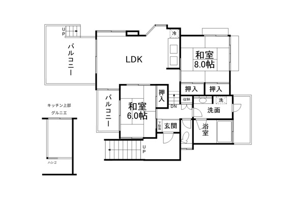 【間取り】 | 東急天城高原別荘地　戸建