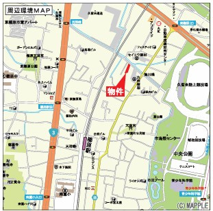 久留米市東櫛原町第5-1の地図