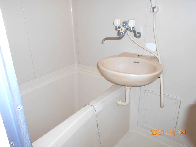 シングルライフの浴室