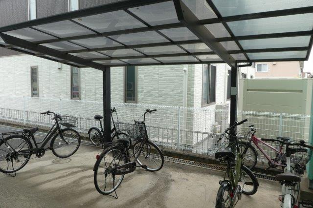 倉敷市老松町５丁目の賃貸マンションのその他共用部分|駐輪場