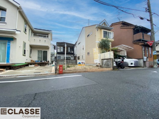 【前面道路含む現地写真】 | 城陽市平川長筬　売土地　建築条件無し