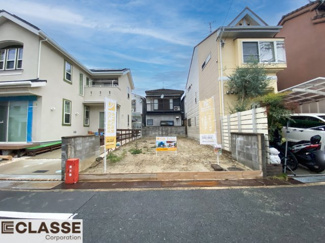 【前面道路含む現地写真】 | 城陽市平川長筬　売土地　建築条件無し