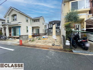 【前面道路含む現地写真】 | 城陽市平川長筬　売土地　建築条件無し
