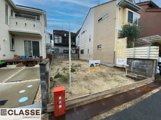 【前面道路含む現地写真】 | 城陽市平川長筬　売土地　建築条件無し