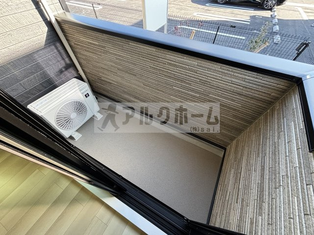 ジノアルバのバルコニー