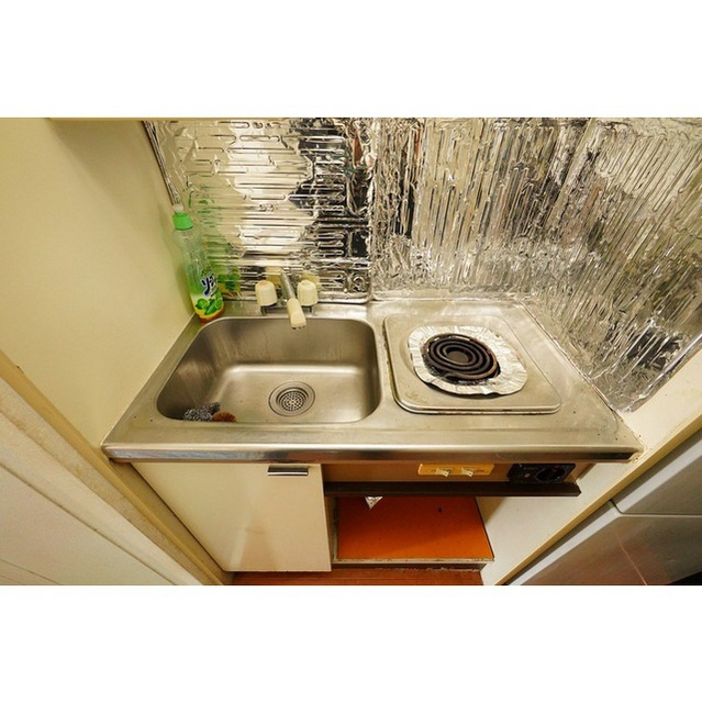 岐阜市浪花町１丁目の賃貸マンションのキッチン|ミニキッチン