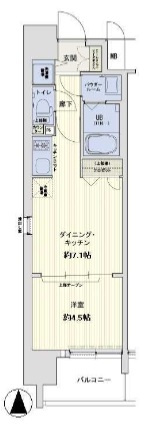 【間取り】 | スワンズシティ心斎橋アネーロ