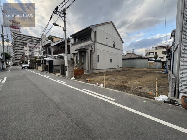 大阪市城東区関目3丁目の前面道路含む現地写真