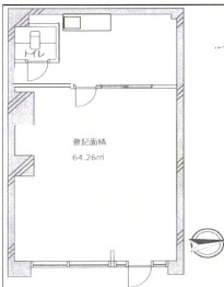 大津市におの浜２丁目の店舗事務所の間取り