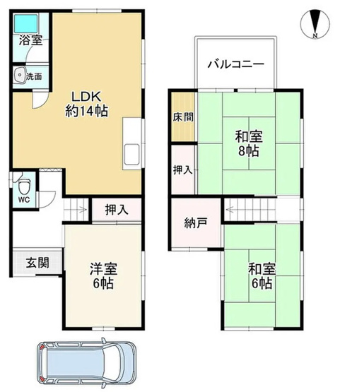 【間取り】 | K21592-金閣