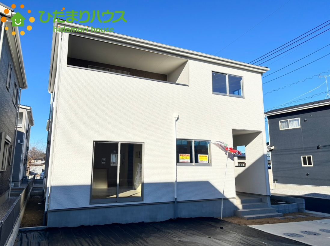 東松山市石橋　2期　新築一戸建て　アーバンスタイル　01の外観