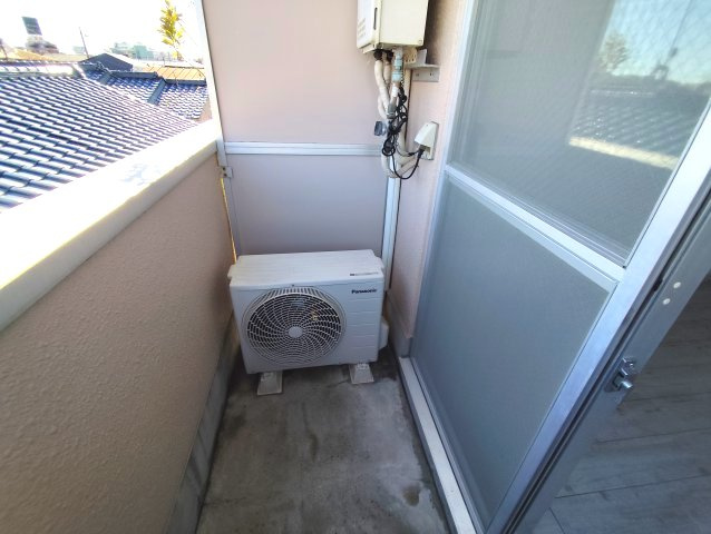 キャッスルアメニティのバルコニー