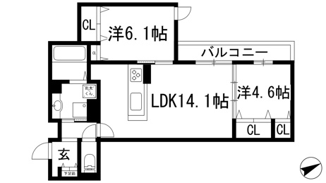 【間取り】